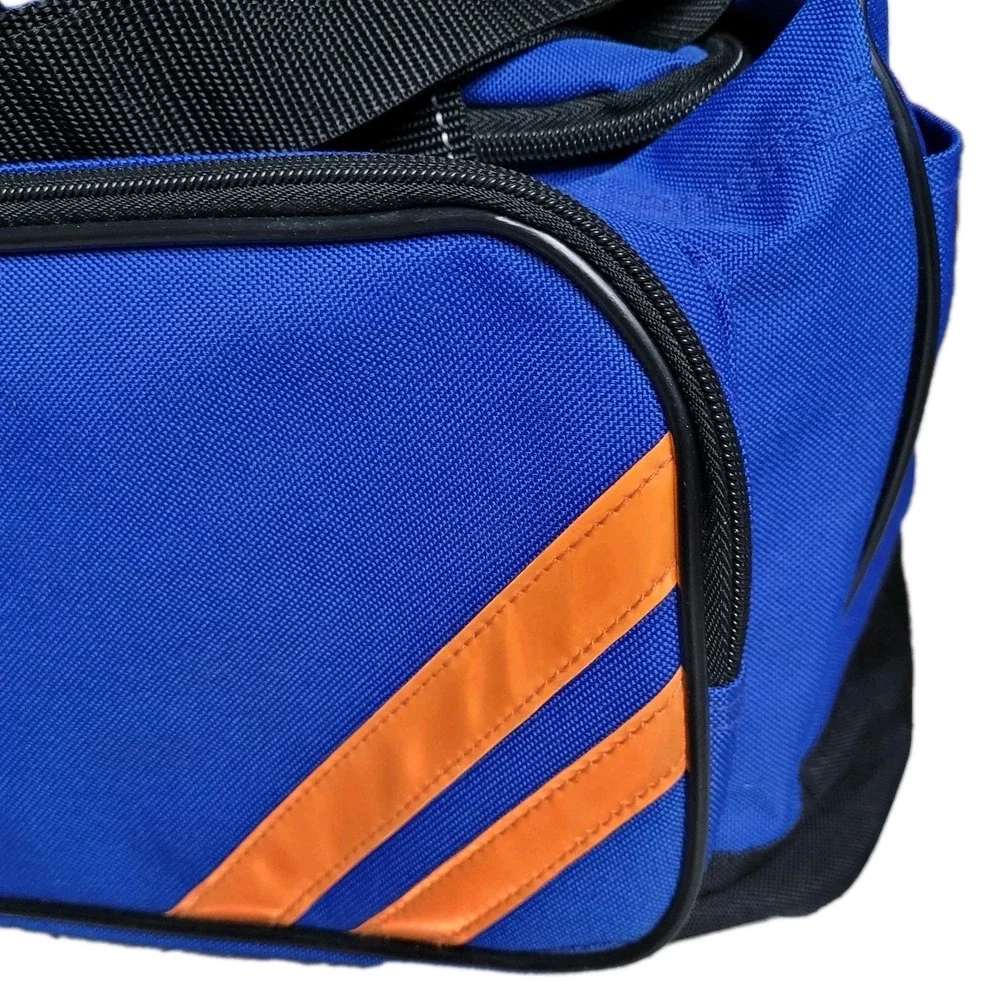 Vintage‎ Eastsport Duffle Bag - Rocket City Gator Club - Blue & Orange